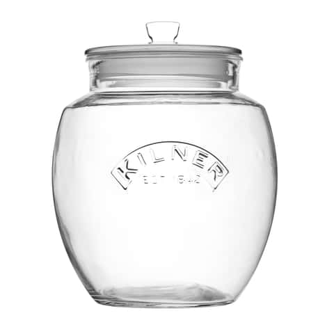 Kitchenware Glass Food Storage Jar with Clip Tap - China Glass Jam Jar and Glass  Condiment Bottle price