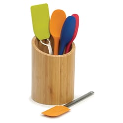 RSVP International Endurance Tan Bamboo Utensil Holder