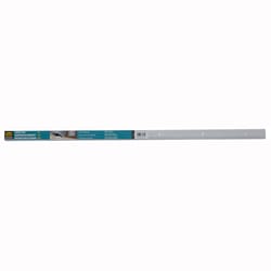 M-D 0.3 in. H X 36 in. L Prefinished Silver Aluminum Carpet Trim M-D 0.3 in. H X 36 in. L Prefinished Silver Aluminum Carpet Trim