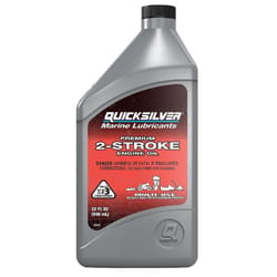 Quicksilver TC-W3 2-Cycle Outboard Engine Oil 32 fl. oz. 1 pk