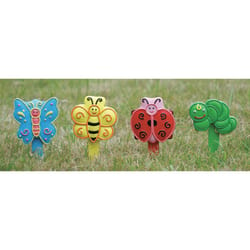 Apex Multicolored Resin 5 in. H Outdoor Garden Stakes