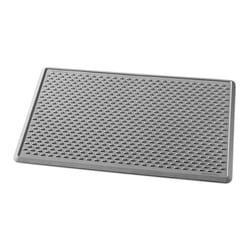 WeatherTech Indoor Mats 30 in to W X 60 in to L Gray Thermoplastic Utility Mat