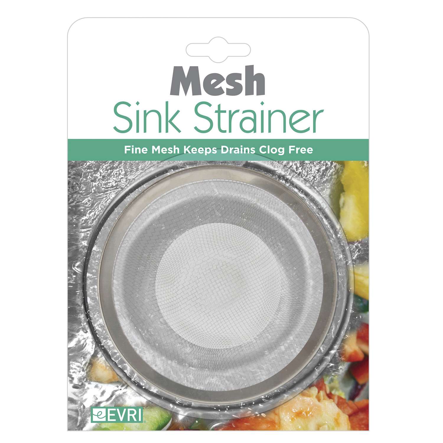 Evri Natural Stainless Steel Kitchen Sink Strainer Ace Hardware