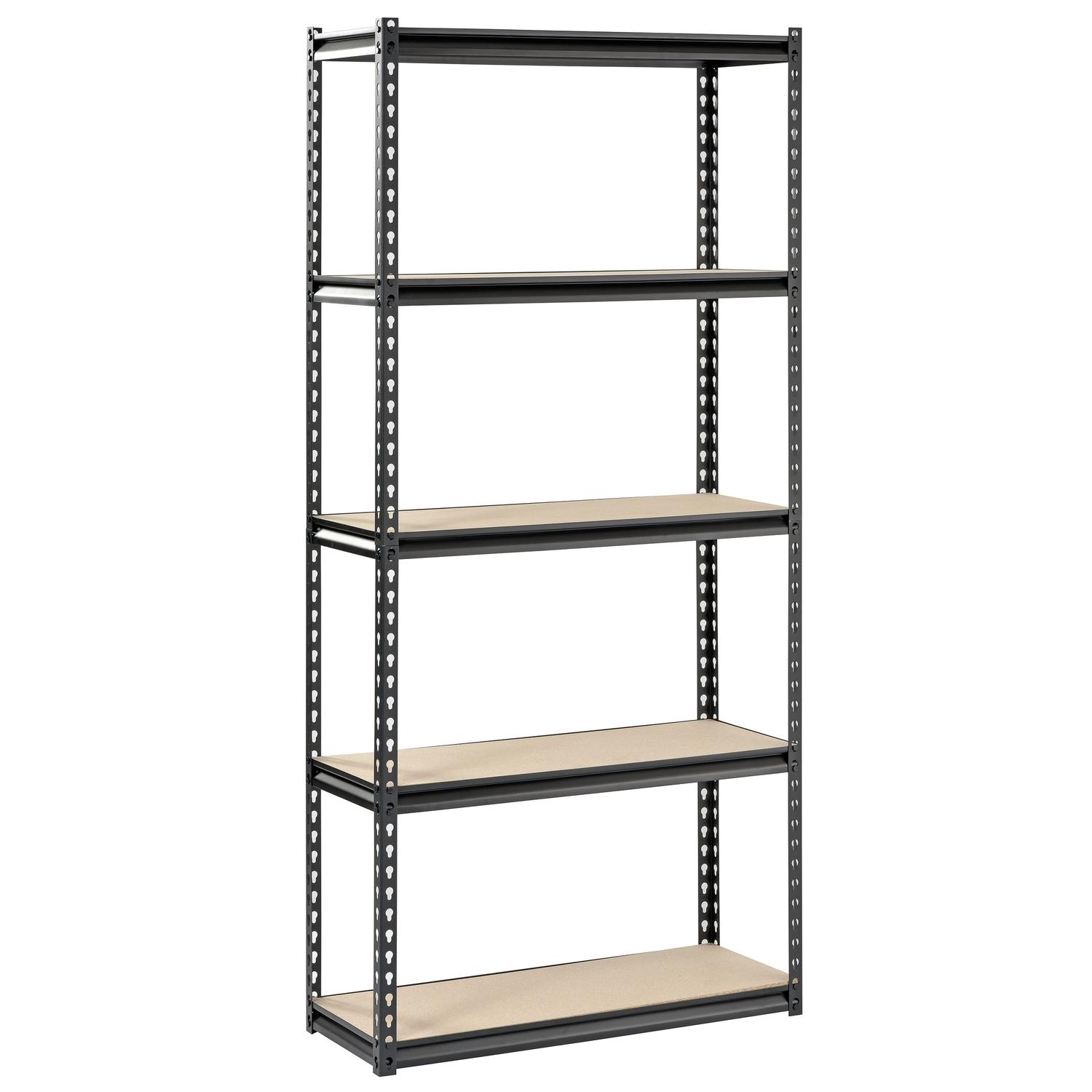 Gorilla Rack 5 Tier Steel Shelving Unit 34W x 14D x 72H