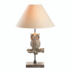Gallery of Light 21.5 in. Owl Shaped Table Lamp