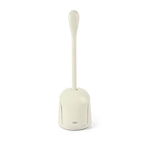 OXO Good Grips Toilet Bowl Brush & Holder White - Ace Hardware