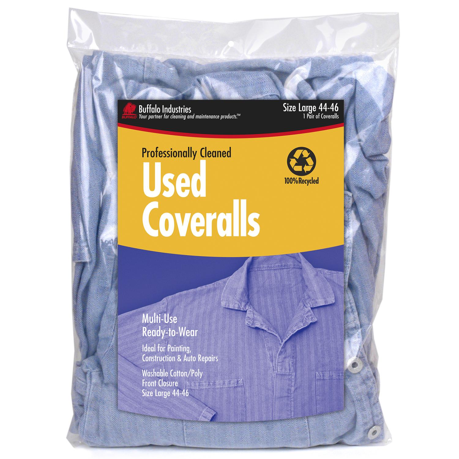 Buffalo Unisex Cotton Coveralls Assorted L 1 pk Mfr# 15005