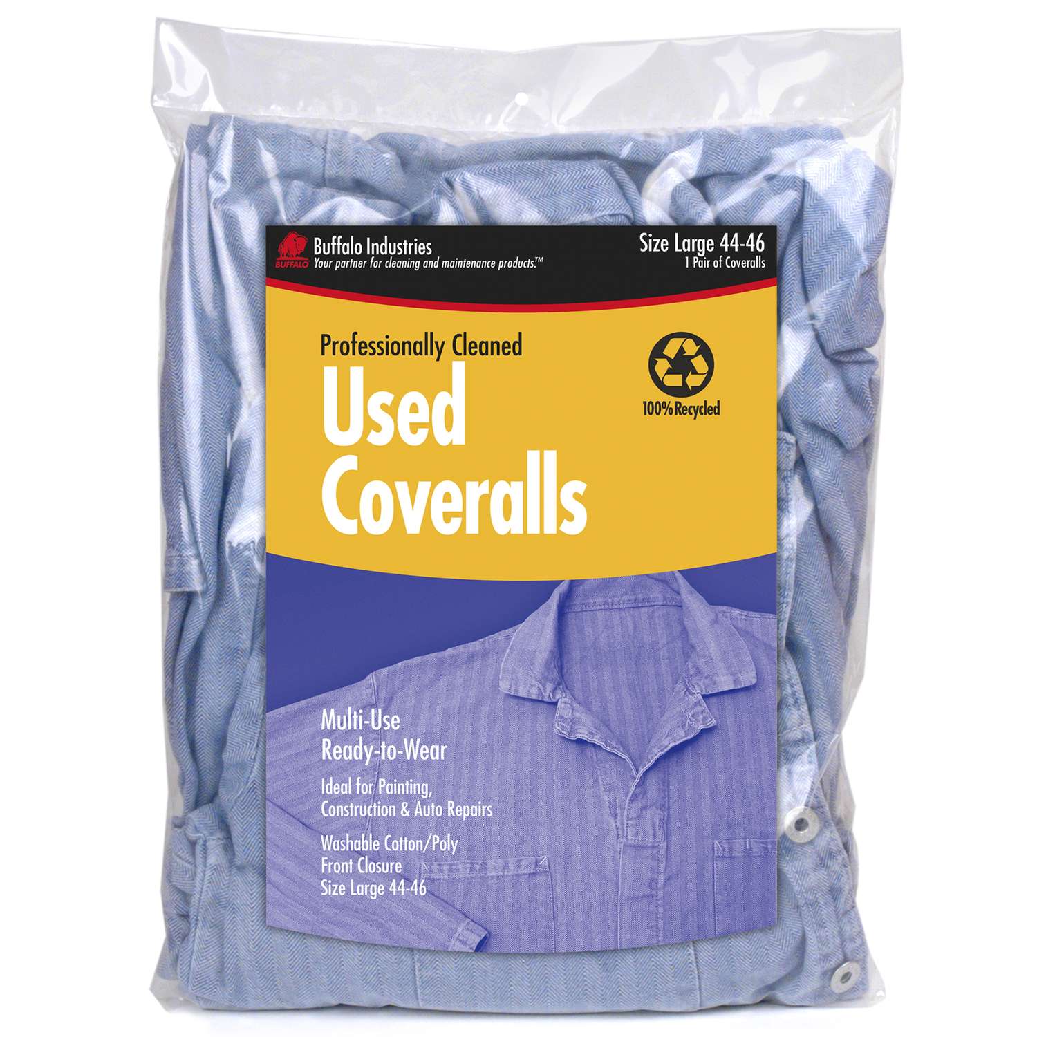 Buffalo Unisex Cotton Coveralls Assorted L 1 pk - Ace Hardware
