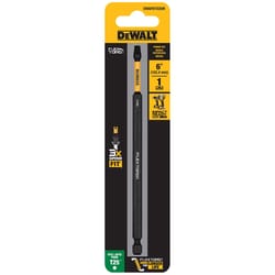 DeWalt FlexTorq Torx T25 X 6 in. L Impact Driver Bit Steel 1 pk