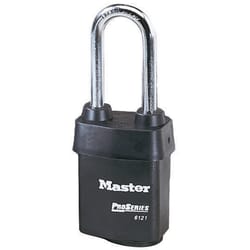 Master Lock ProSeries 5 in. H X 1.8 in. W X 1.3 in. L Steel 5-Pin Cylinder Padlock Keyed Alike