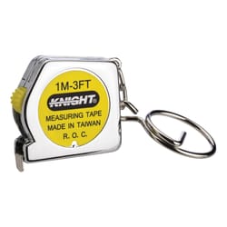 Toysmith Keychain Tape Measure Key Chain Tape Measure Plastic/Metal 1 pc