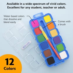 Bazic Products Assorted Kid's Paint Set Exterior and Interior