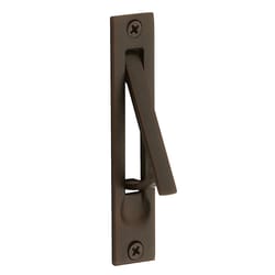 Baldwin Estate 3.875 in. L Venetian Bronze Brass Sliding Door Edge Pull