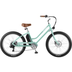 Retrospec Chatham Rev 2 Unisex Electric Bicycle Seafoam