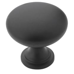 Amerock Edona Round Cabinet Knob 1-1/4 in. D 1.13 in. Matte 1 pk