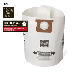 Craftsman 2 in. L X 10 in. W Wet/Dry Vac Filter Bag 10-14 gal 3 pc