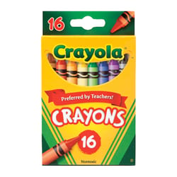 Crayola Assorted Color Crayons 16 pk