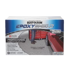 Rust-Oleum  EpoxyShield  Semi-Gloss  Silver Gray  Solvent-Based  Epoxy  Epoxy Floor Paint  256 oz. 