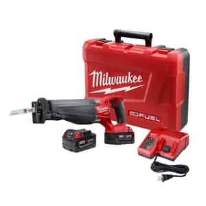 Milwaukee  M18 FUEL SAWZALL  1-1/8 in. Cordless  Brushless Reciprocating Saw  Kit 18 volt 3000 spm 