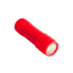Lumore 100 lm Red LED COB Flashlight AAA Battery