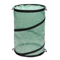 NuVue 24 in. H X 16.5 in. W X 16.5 in. D Plastic Grow Bag Planter 2 Tone Green