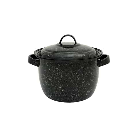 Granite Ware 12-Quart Stock Pot - Black