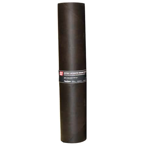 Paper Saturated With Asphalt Synthetic Felt Paper Shingles Underlayment 3ft  X 144ft