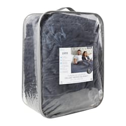 Pure Enrichment PureRelief Heated Blanket 10 settings Gray 100 in. W X 90 in. L