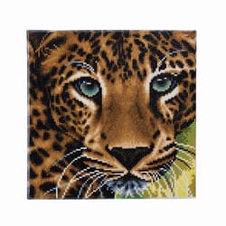 Crystal Art Craft Buddy Leopard Framed Art Kit Brown/Black