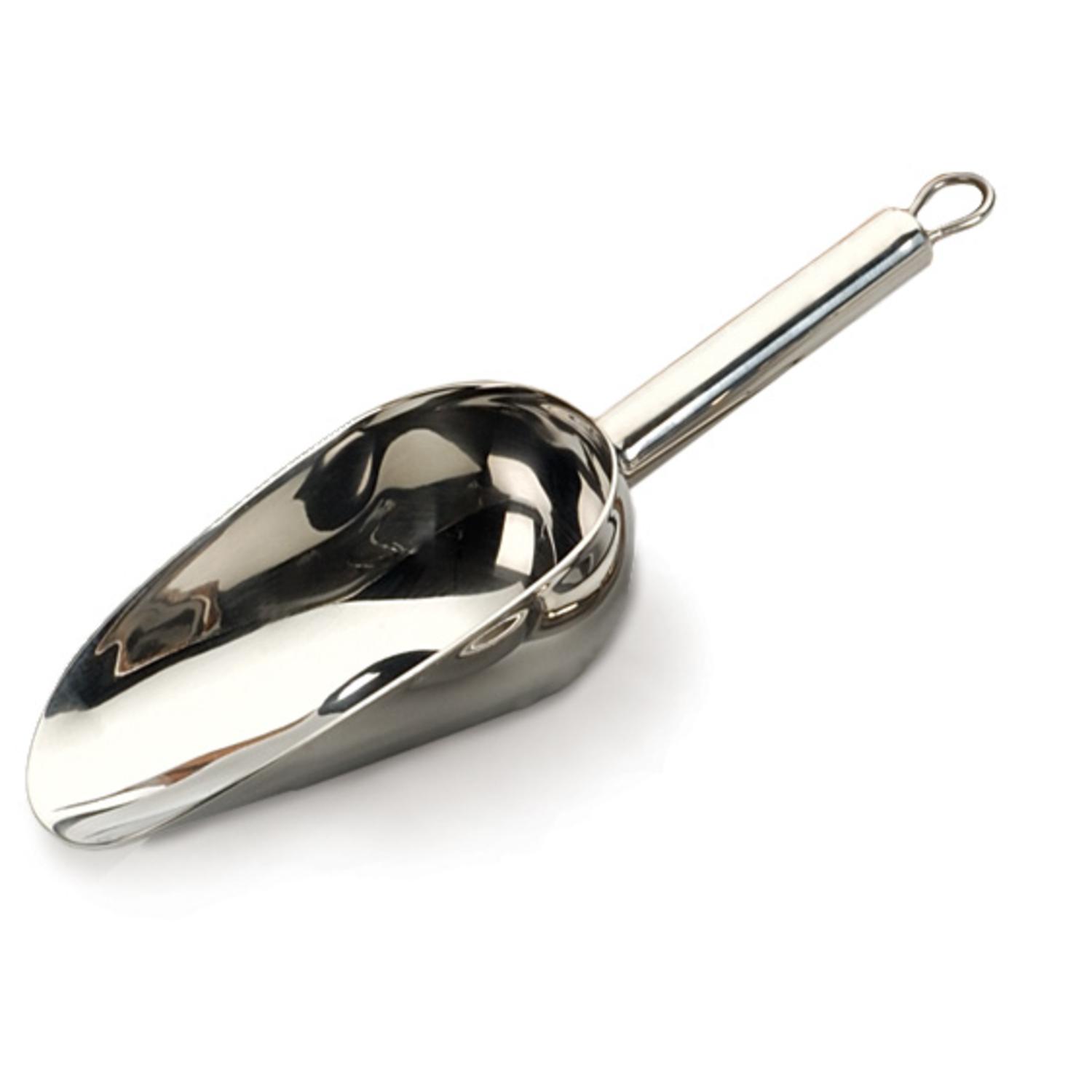 RSVP International Endurance Silver Stainless Steel Large Scoop 1 cups - Thumbnail 2