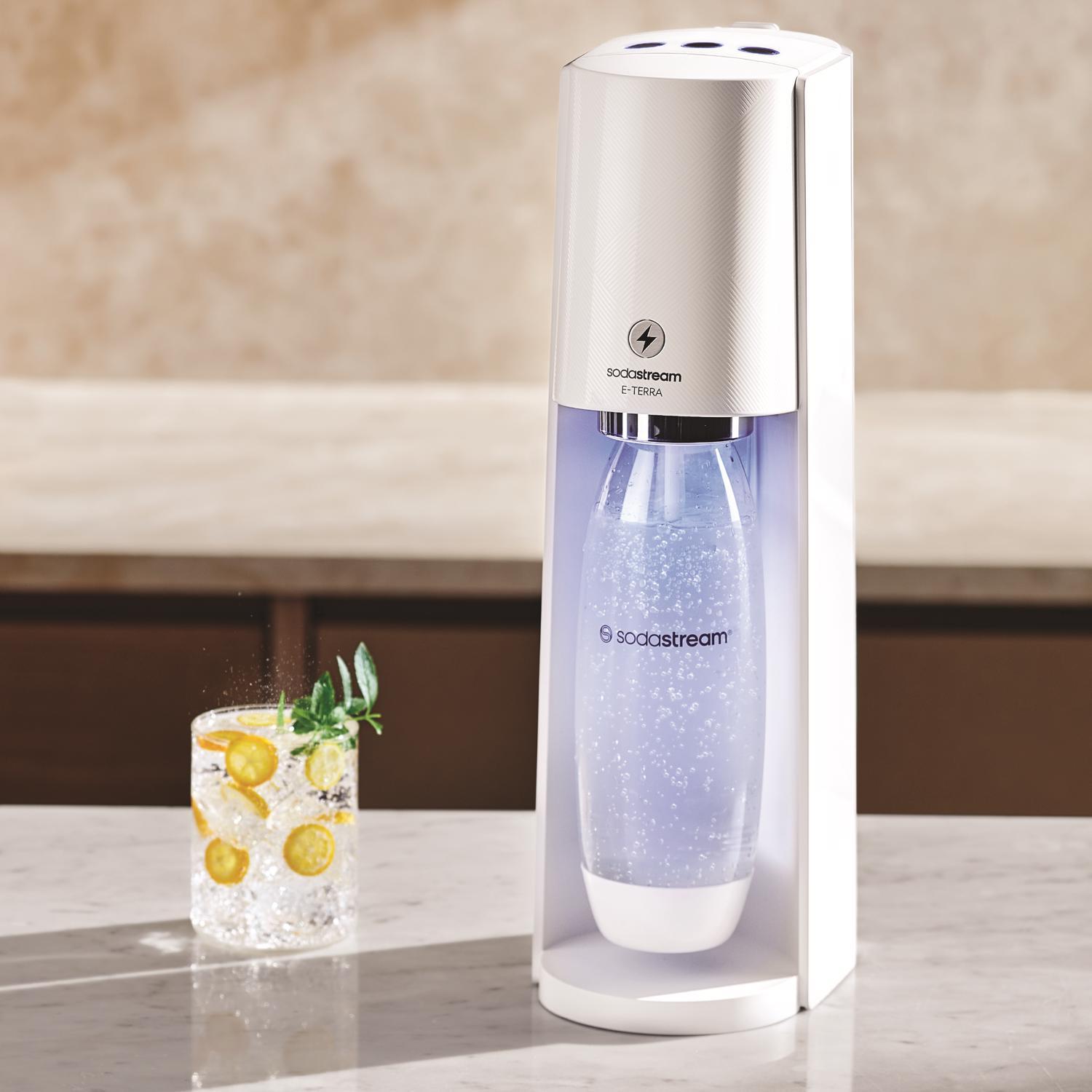 SodaStream E-Terra White 1 L Soda Maker 1 pk Mfr# 1012911010