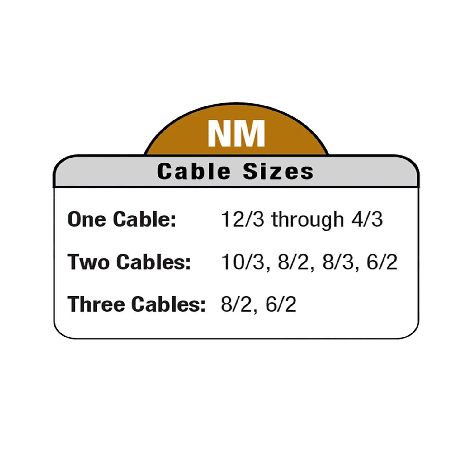 Sigma Electric ProConnex NM/SE Clamp Cable Connector 1 in. Dia. 1 pk ...