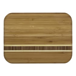 Totally Bamboo Caribbean 9 in. L X 6.5 in. W X 0.63 in. Bamboo Cutting Board