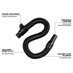 Milwaukee 1.88 in. D Flexible Vacuum Hose 1 pc