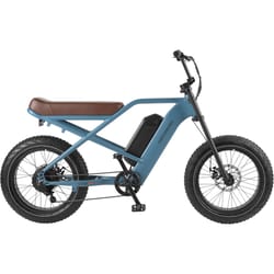 Retrospec Valen Rev 2 Unisex Electric Bicycle Matte Blue