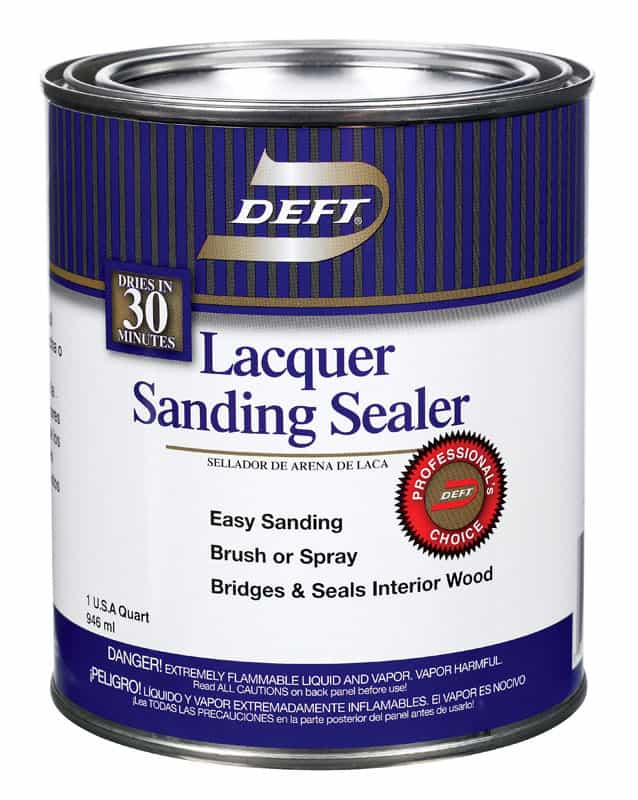 Deft Smooth Clear OilBased Lacquer Sanding Sealer 1 quart qt. Ace