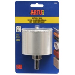 ARTU 3-1/4 in. Carbide Grit Hole Saw Arbor 1 pc