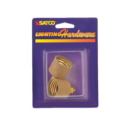 Satco Plastic Candelabra to Medium Base Socket Adapter 1 pk