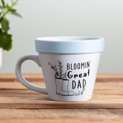 Scobie Boxer Gifts 14 fl. oz. Blue BPA Free Blooming Great Dad Mug