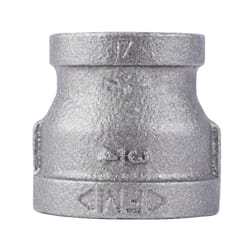 STZ Industries 1-1/4 in. FIP each X 3/4 in. D FIP Galvanized Malleable Iron Reducing Coupling