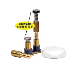 Danco Zero Cut Bolts Toilet Bolts and Caps Brass/Plastic For Universal