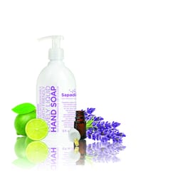 Sapadilla Organic Lavender & Lime Scent Hand Soap 12 oz