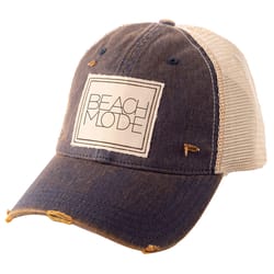 Karma Beach Mode Trucker Hat Beige/Brown One Size Fits Most