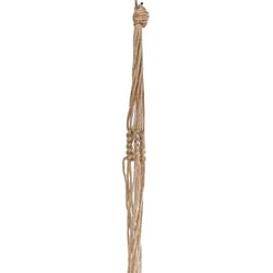 Primitive Planters Natural Jute 36 in. H Plant Hanger 1 pk