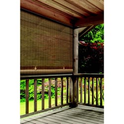Radiance Vinyl Rollup Shade 36 in. W X 72 in. H Bamboo Cordless