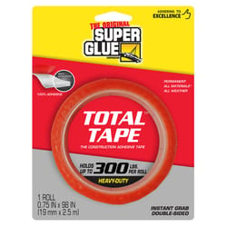 The Original Super Glue Super Strong 98 in. L X 0.75 in. W Mounting Tape