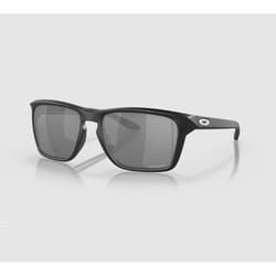 Oakley Sylas (60) Unisex Matte Black Frame Gray Lens Polarized Sunglasses