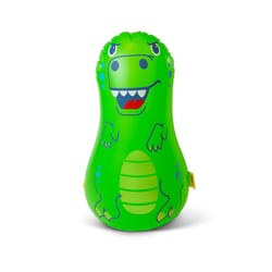 Good Banana Wiggle Wobble Multicolored PVC Inflatable Splashy Dinosaur Sprinkler