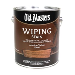 Old Masters Semi-Transparent American Walnut Oil-Based Wiping Stain 1 gal