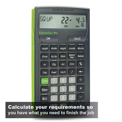 Calculated Industries ConcreteCalc Pro Assorted 11 digit Construction Calculator